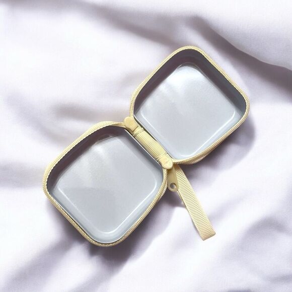 Pink Maltese Zippered AirPod Or Trinket Case - Picture 2 of 3